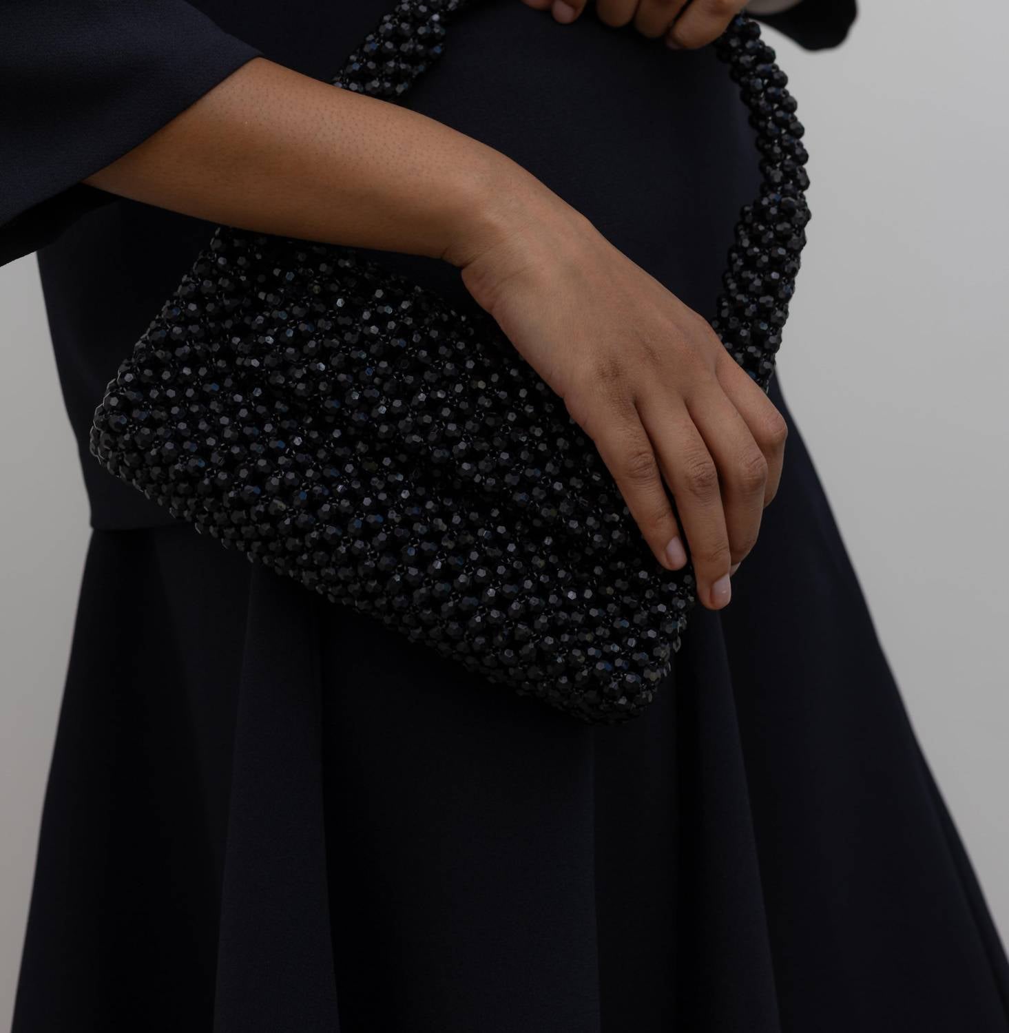 Melie Bianco - Women's Beaded Top Handle Bag
