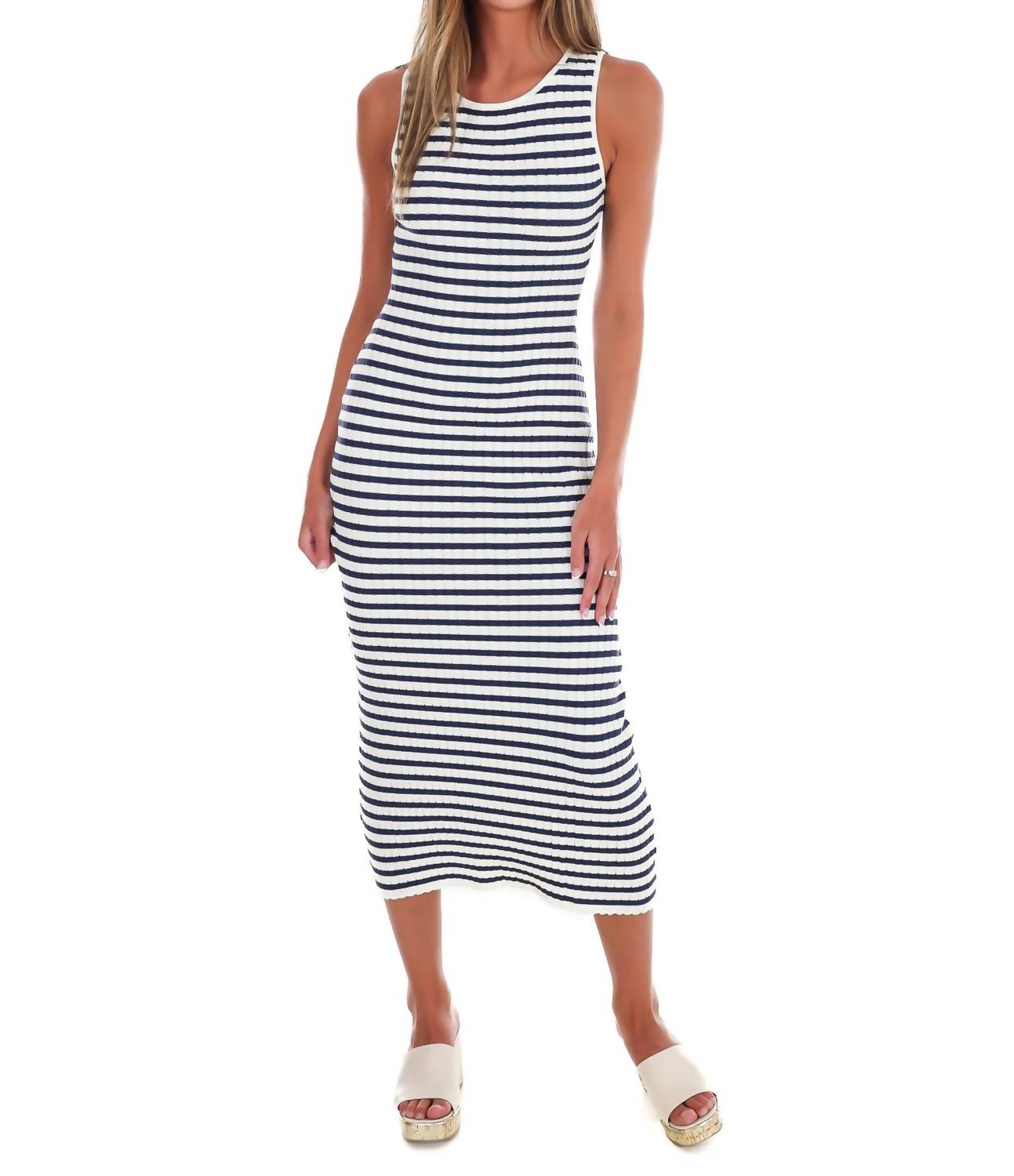 Le Lis - Sweet Land of Liberty Striped Midi Dress
