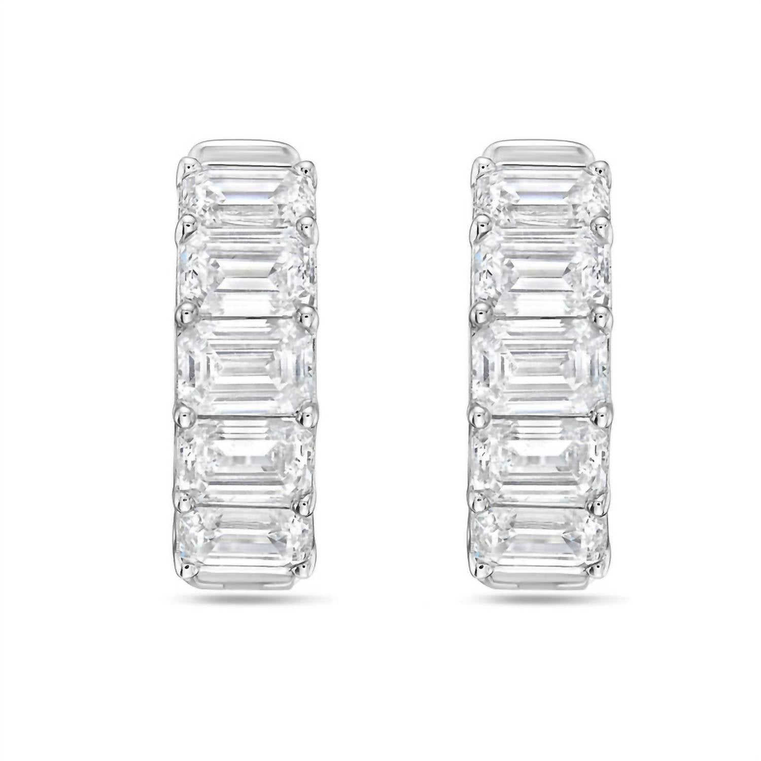 Diana M Jewels - Women's Signature 3 Carat Lab Grown Diamond Jewelry Earrings