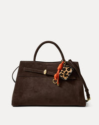 Veronica Beard - Women's Leopard Zip Pouch Bag Charm