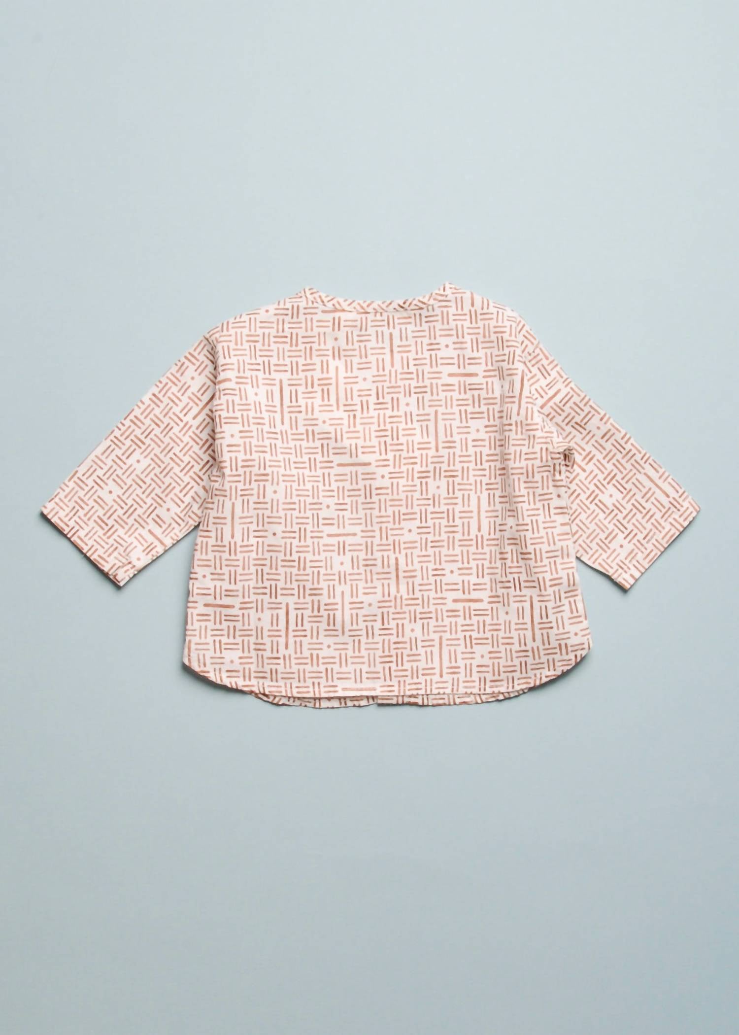 Zhoe & Tobiah - Boy's Dash Collarless Shirt