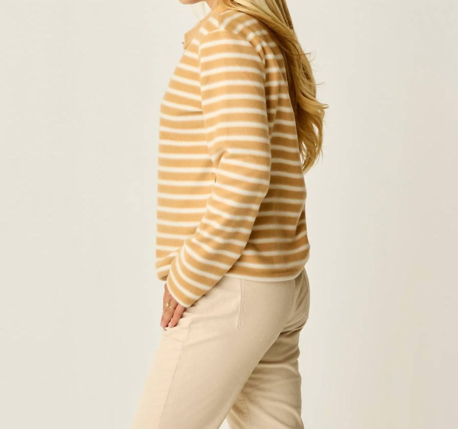 Carve Designs - Clara Fleece Pullover Sweatshirt