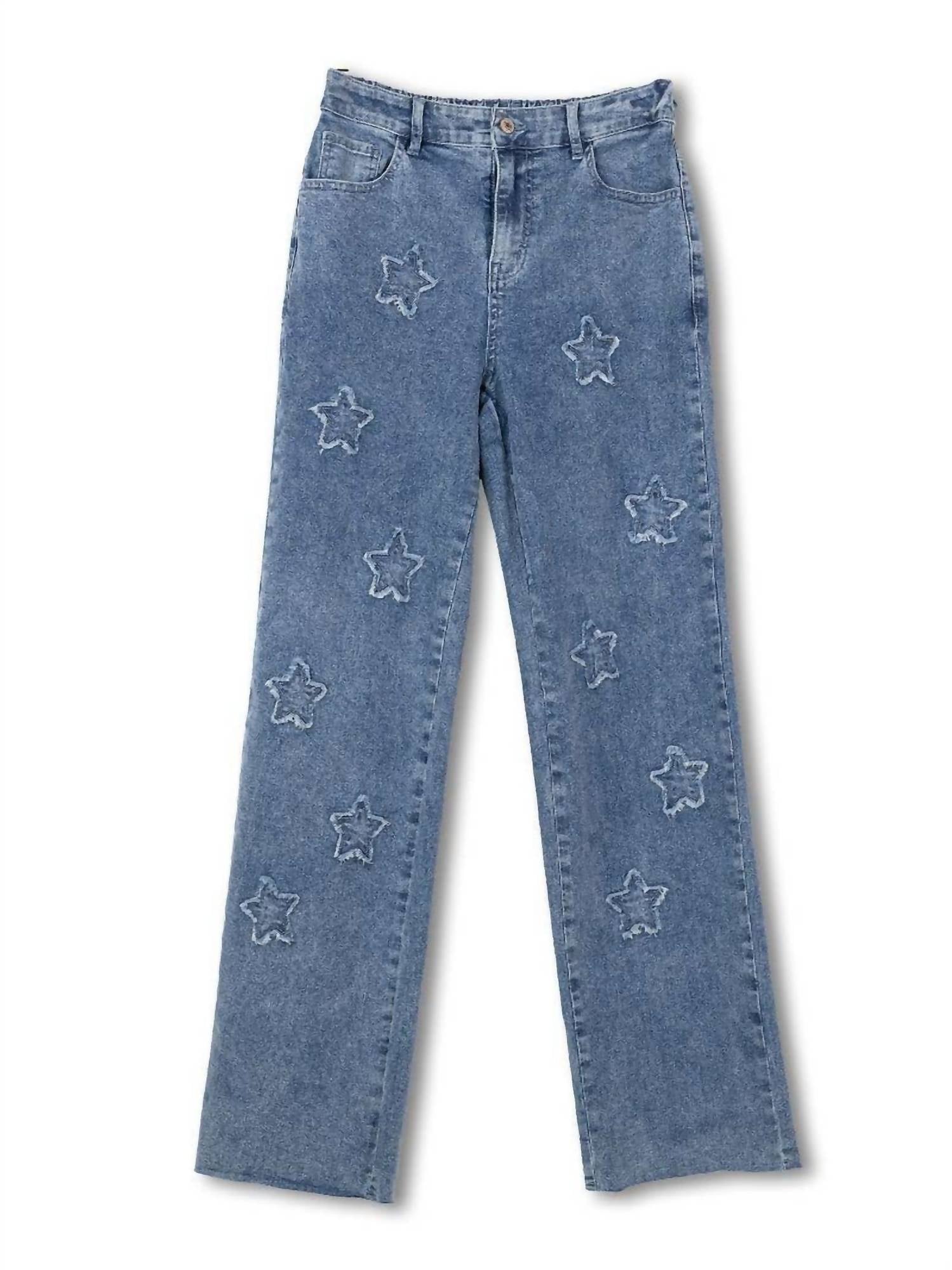 Simply Southern - Star Patched Jeans