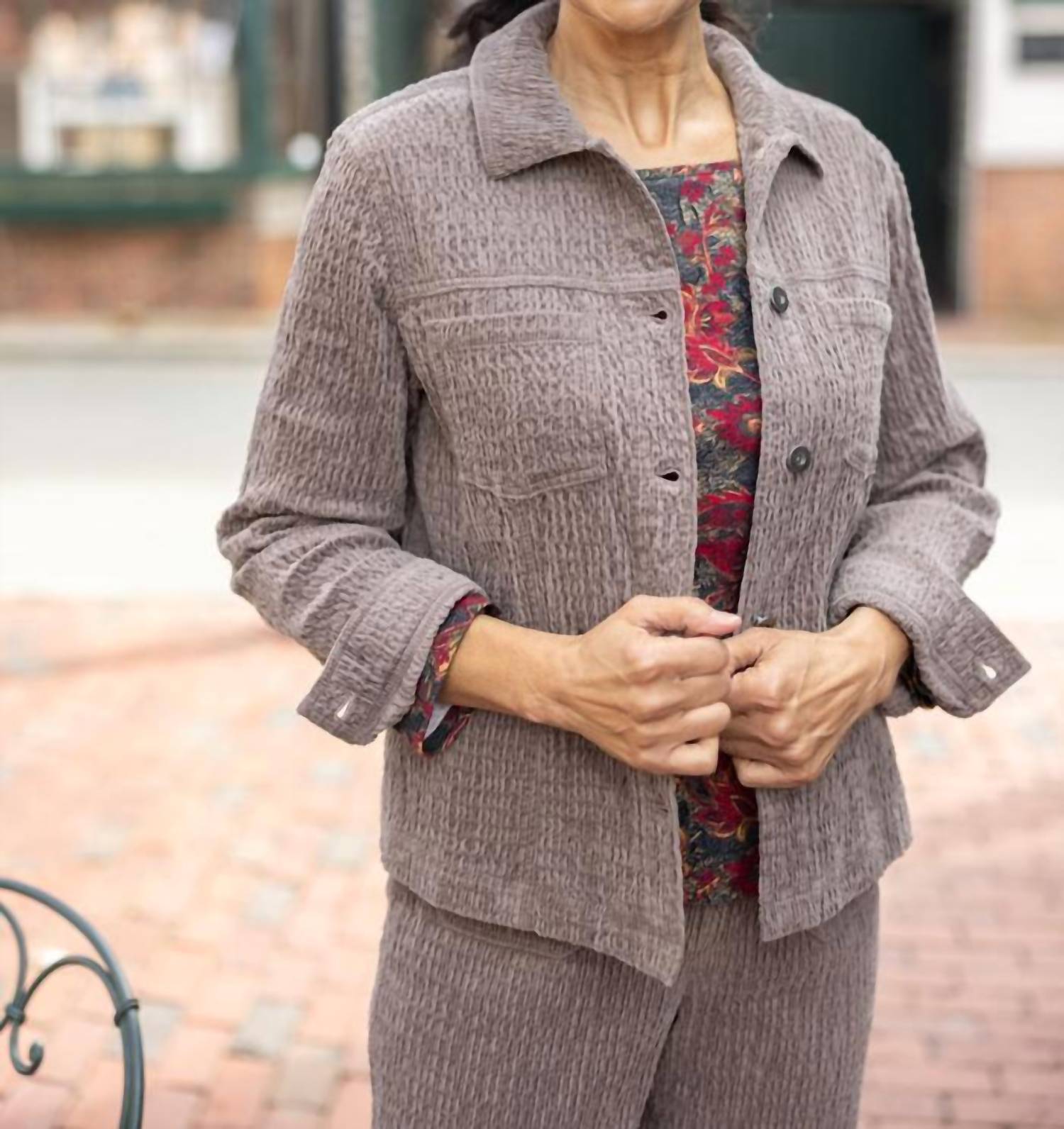 Habitat - Rustic Stretch Cord Boyfriend Jacket