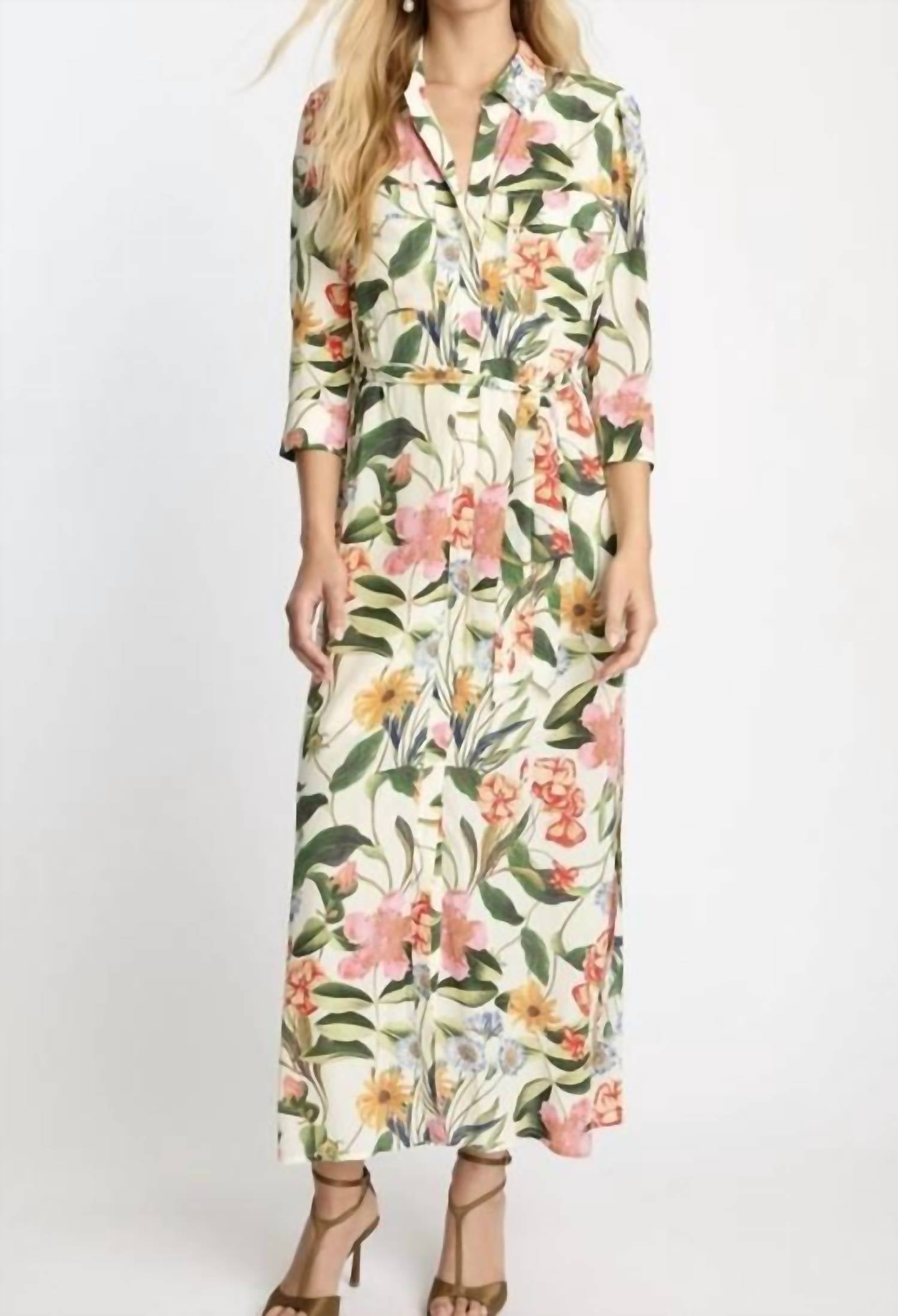 Caballero - Azura Floral Maxi Dress