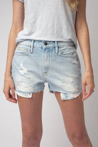 Frame - Le Beau High Rise Jean Short