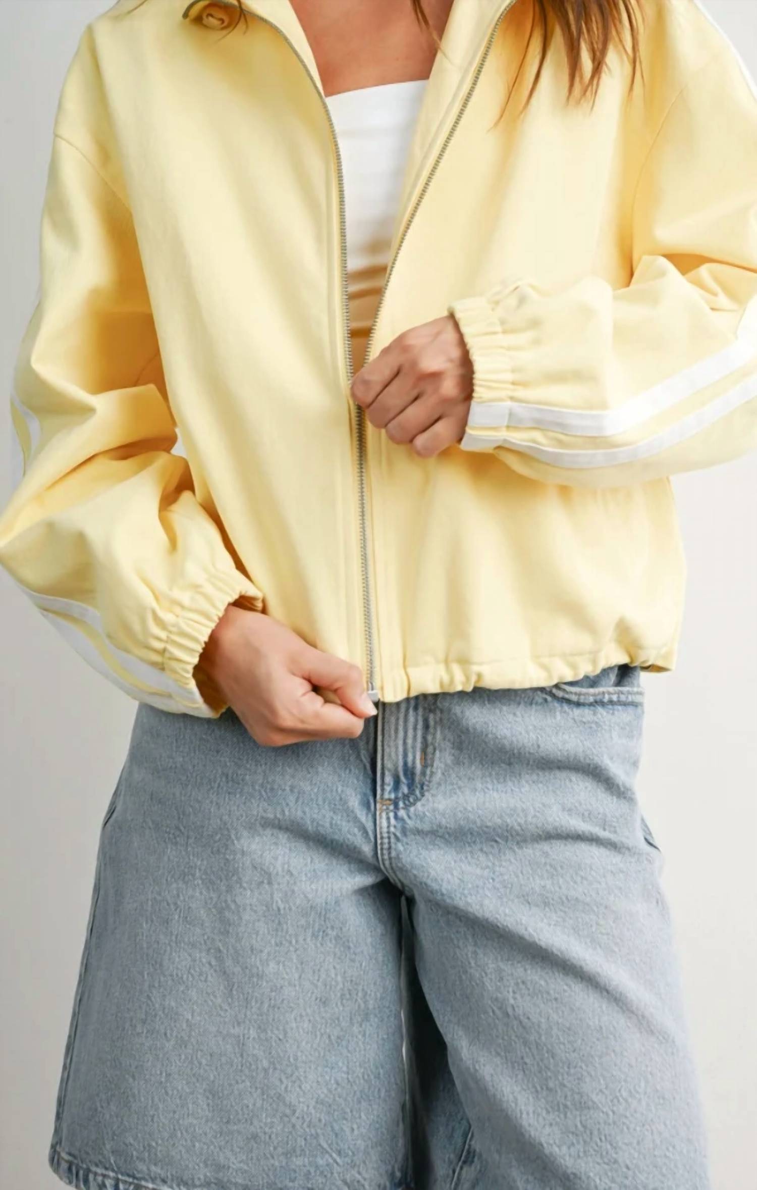 Mint Exclusives - Audrey Athleisure Zip Up Jacket