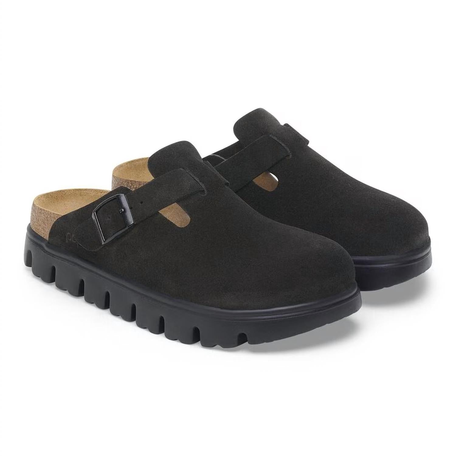 Birkenstock - Women's Boston Chunky Suede Leather Clog