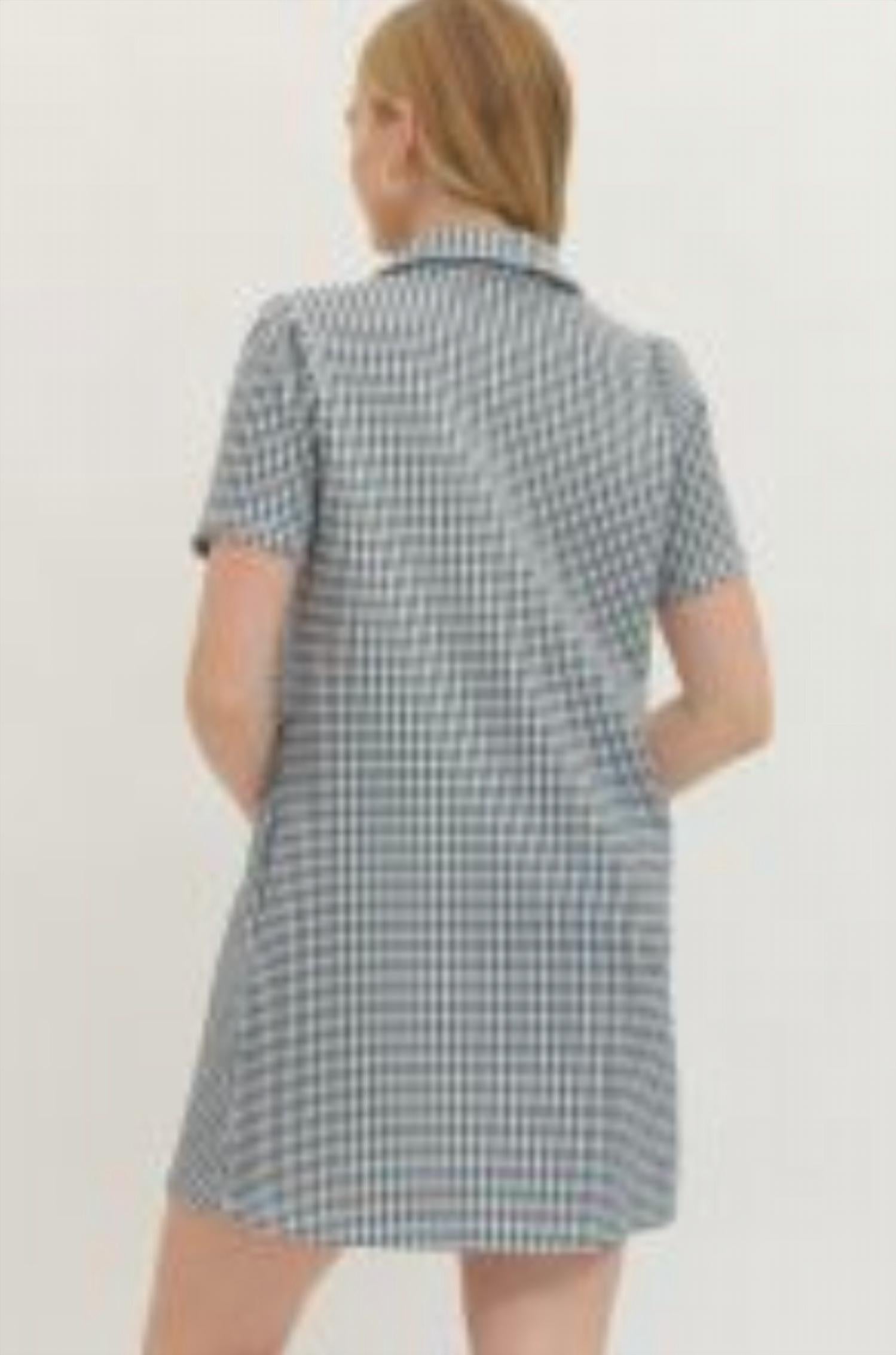 Entro - Colette Checkered Dress