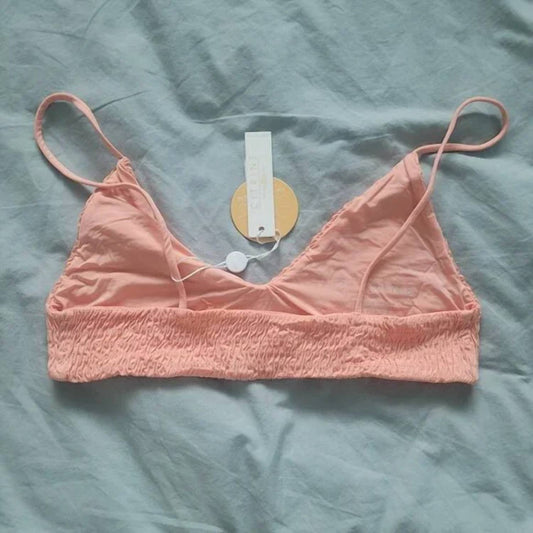 Citrine - Women's Stella Smocked Bikni Top