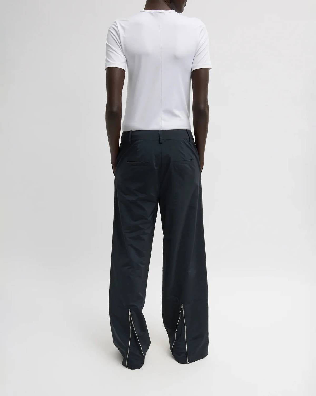 Tibi - Nylon Zipper Trouser