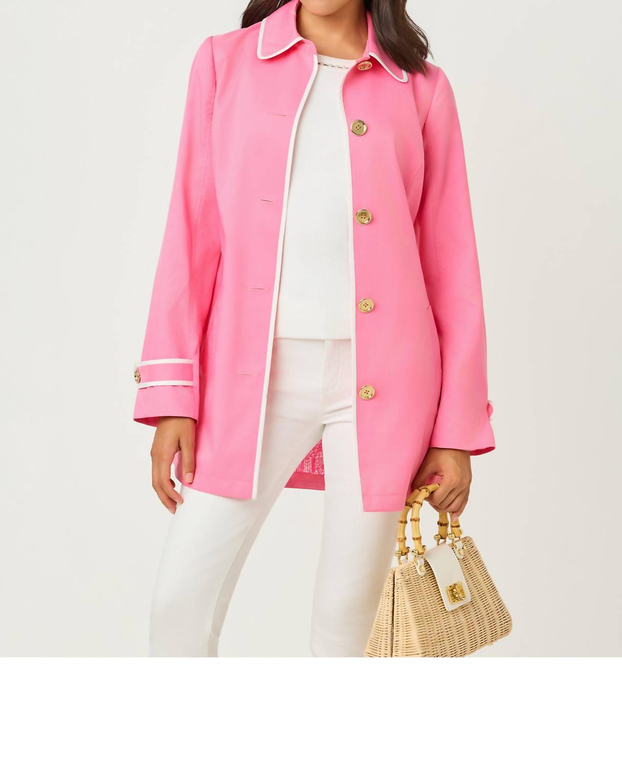 Lilly Pulitzer Dianne Long Sleeve Jacket in confetti pink - women's jacket - view 6