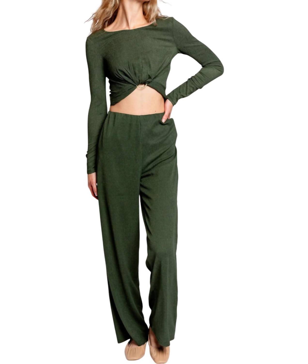 Minkpink - Emmerson Wide Leg Pants