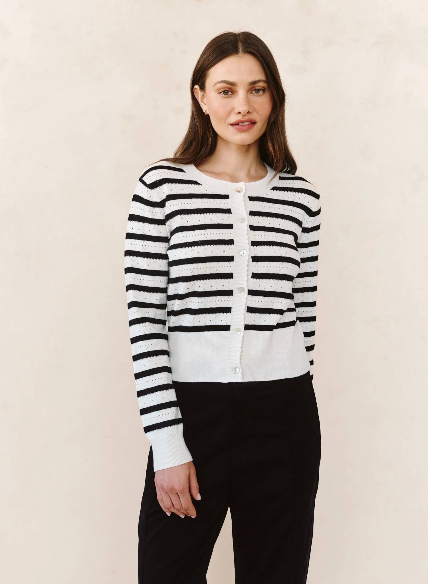 Bella Dahl - Long Sleeve Fitted Cardigan