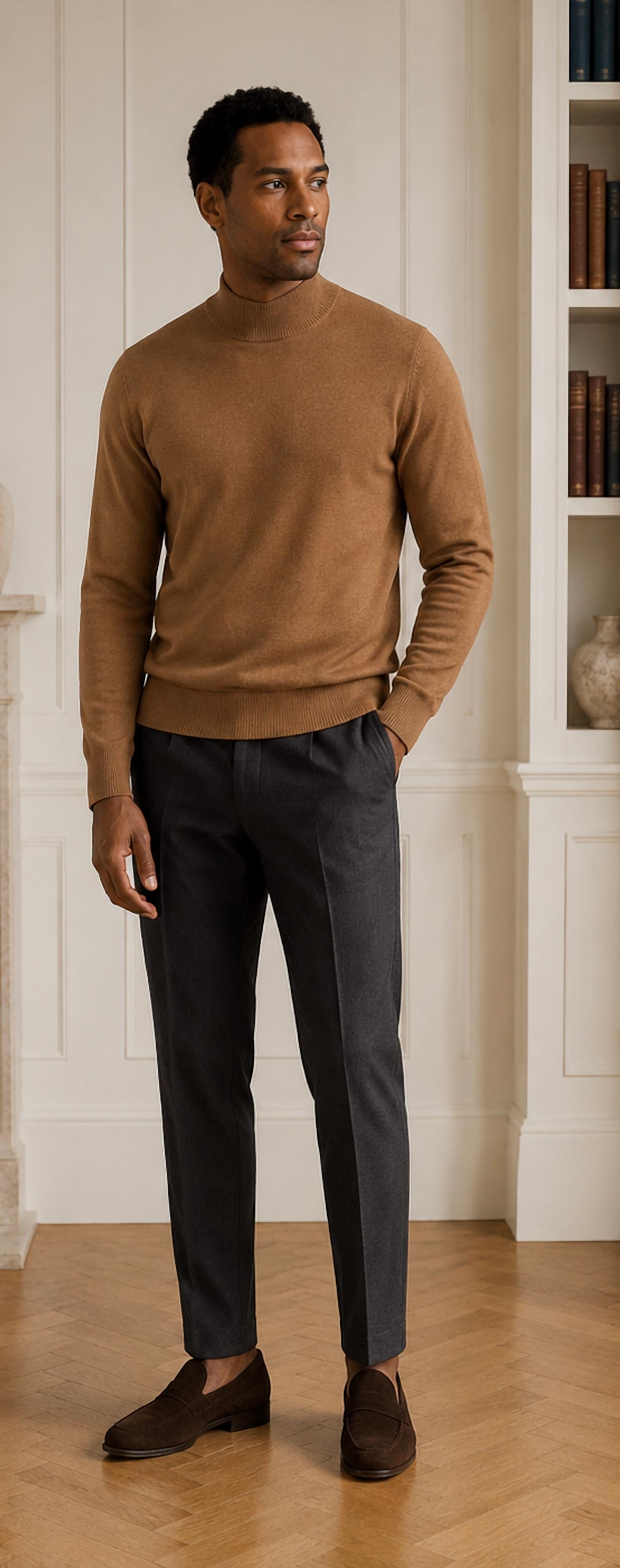 Tulliano - Brighton Mock Neck Sweater