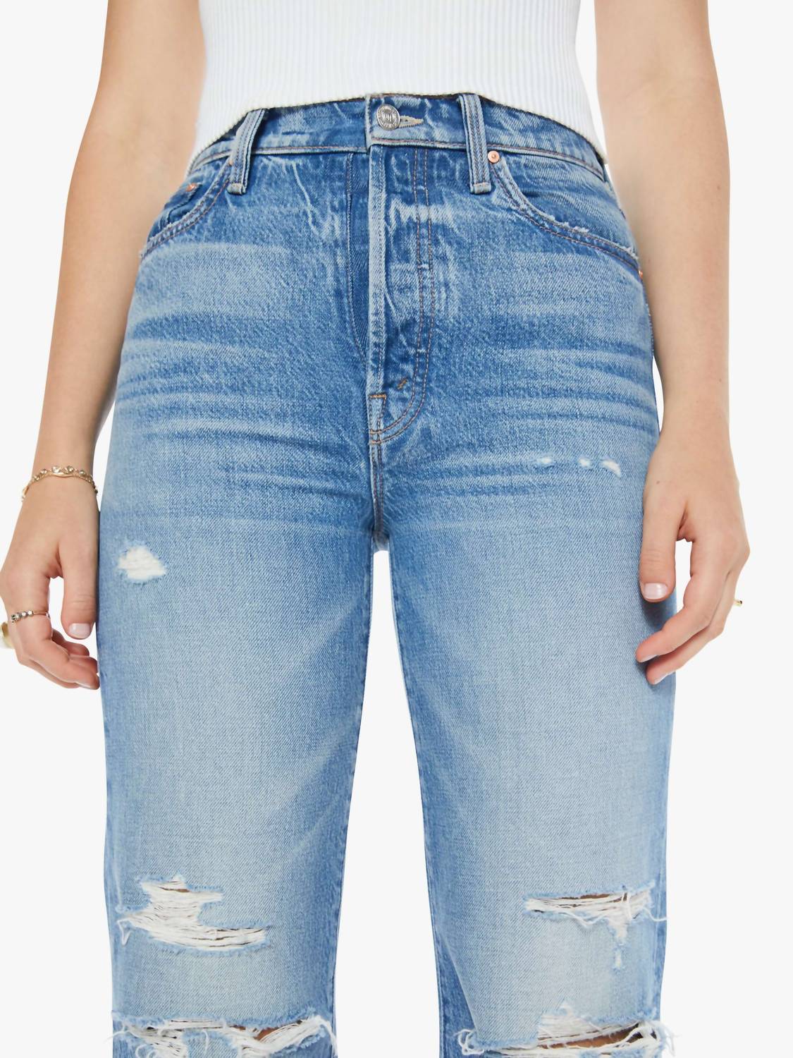 Mother - Rambler Sneak Jeans