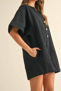 Miou Muse - Gracie Short Sleeve Romper