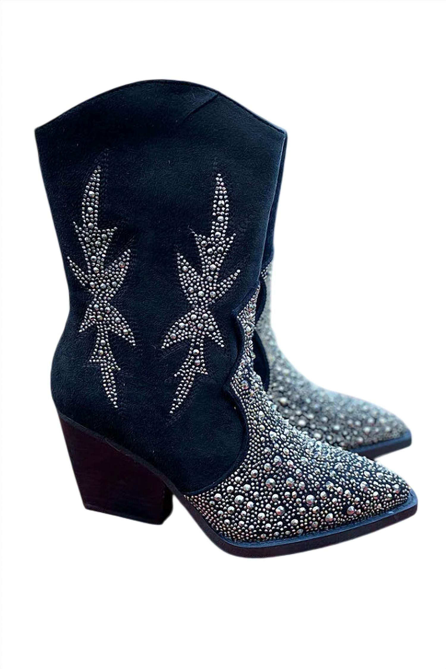 Very G - Women's Lux Western Ankle Boots