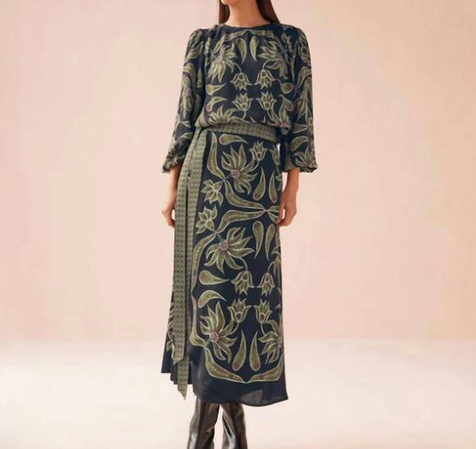 Omika - Nalini Wrap Midi Skirt