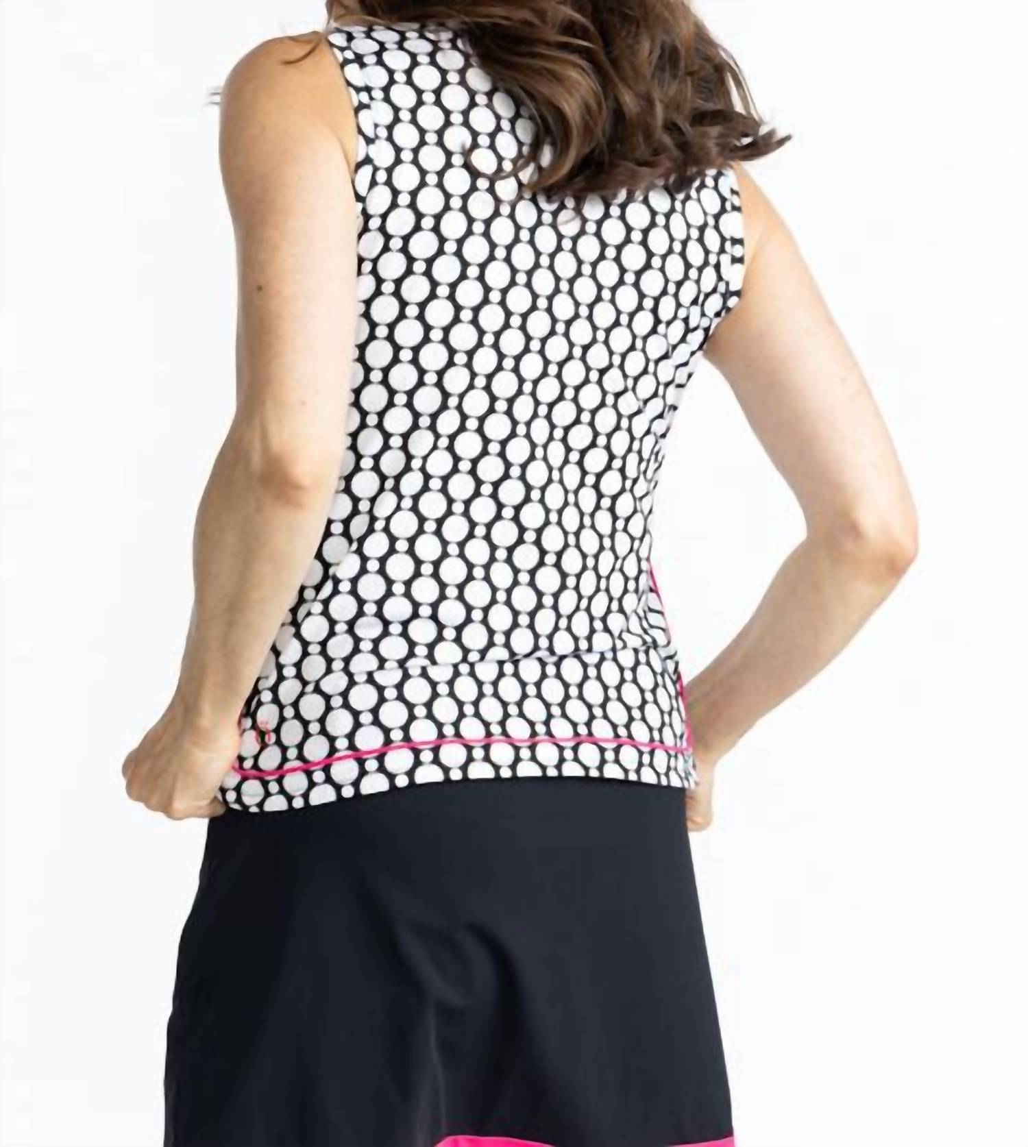 BOGEY ROUND SLEEVELESS GOLF TOP