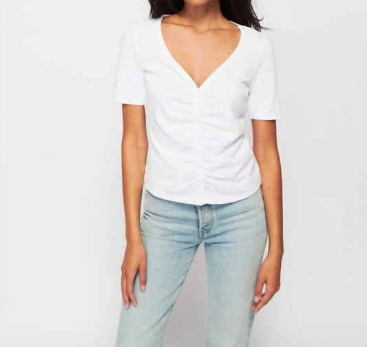 Nation Ltd - Carlotta Femme Button Up Top