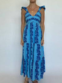Thml - Ruffle Sleeve Tiered Dress