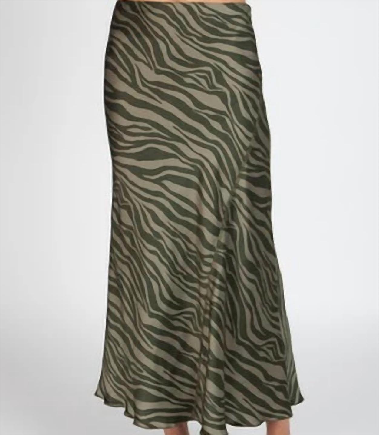 Atm - Women's Silk Charmeuse Maxi Skirt