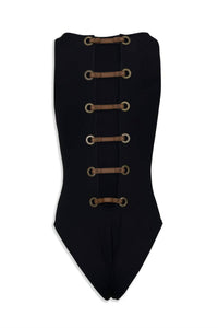 Lenny Niemeyer - High-waisted Swimsuit With Eyelet Detail