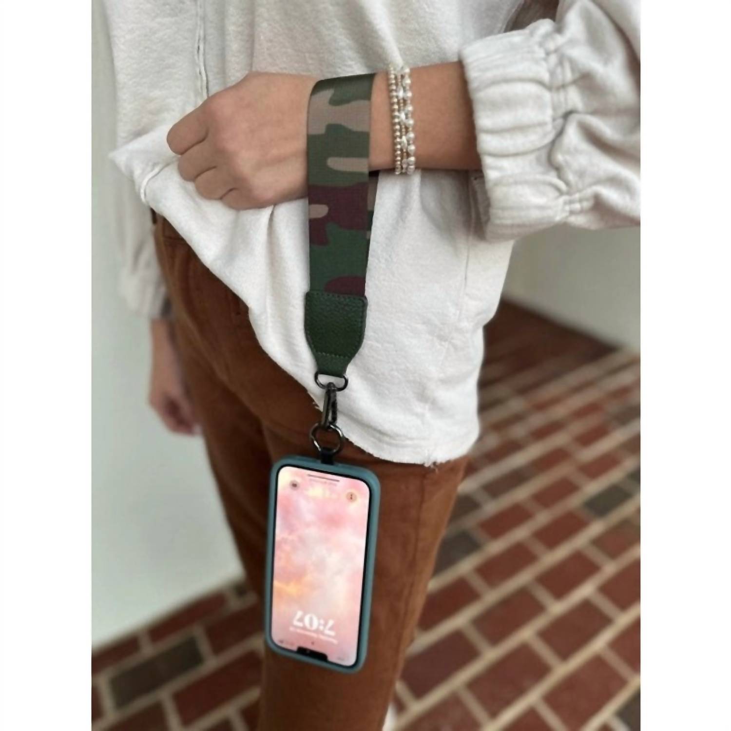 Save The Girls - Women's Clip & Go Phone Purse Crossbody Strap Zippered Pouch