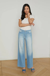 L'Agence - Women's Alicent Wide Leg Jeans