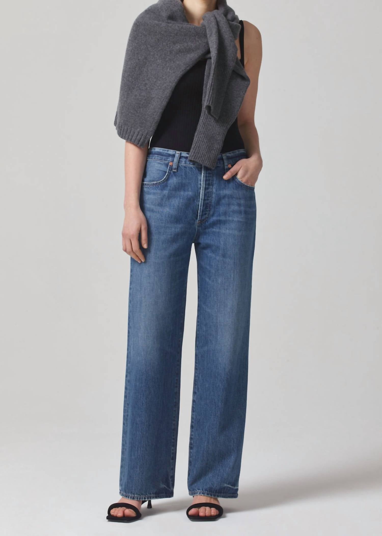 Citizens Of Humanity - Annina High Rise Wide Leg Jeans
