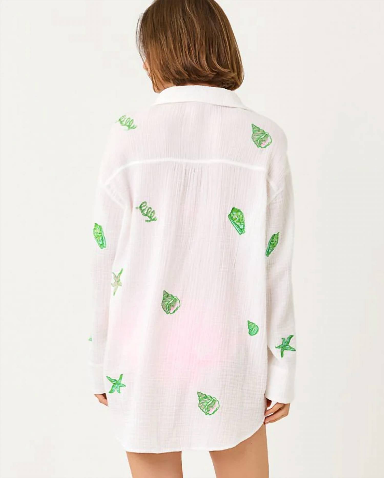 Lilly Pulitzer - KWITNEY LONG-SLEEVE COVERUP