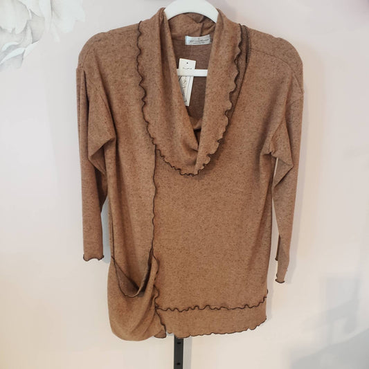 Sweater Tunic with Cowl Neck