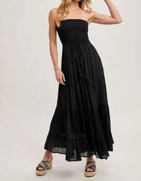 Bluivy - Maxi Smocked Top Dress