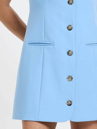 French Connection - Azra Twill Square Neck Dress
