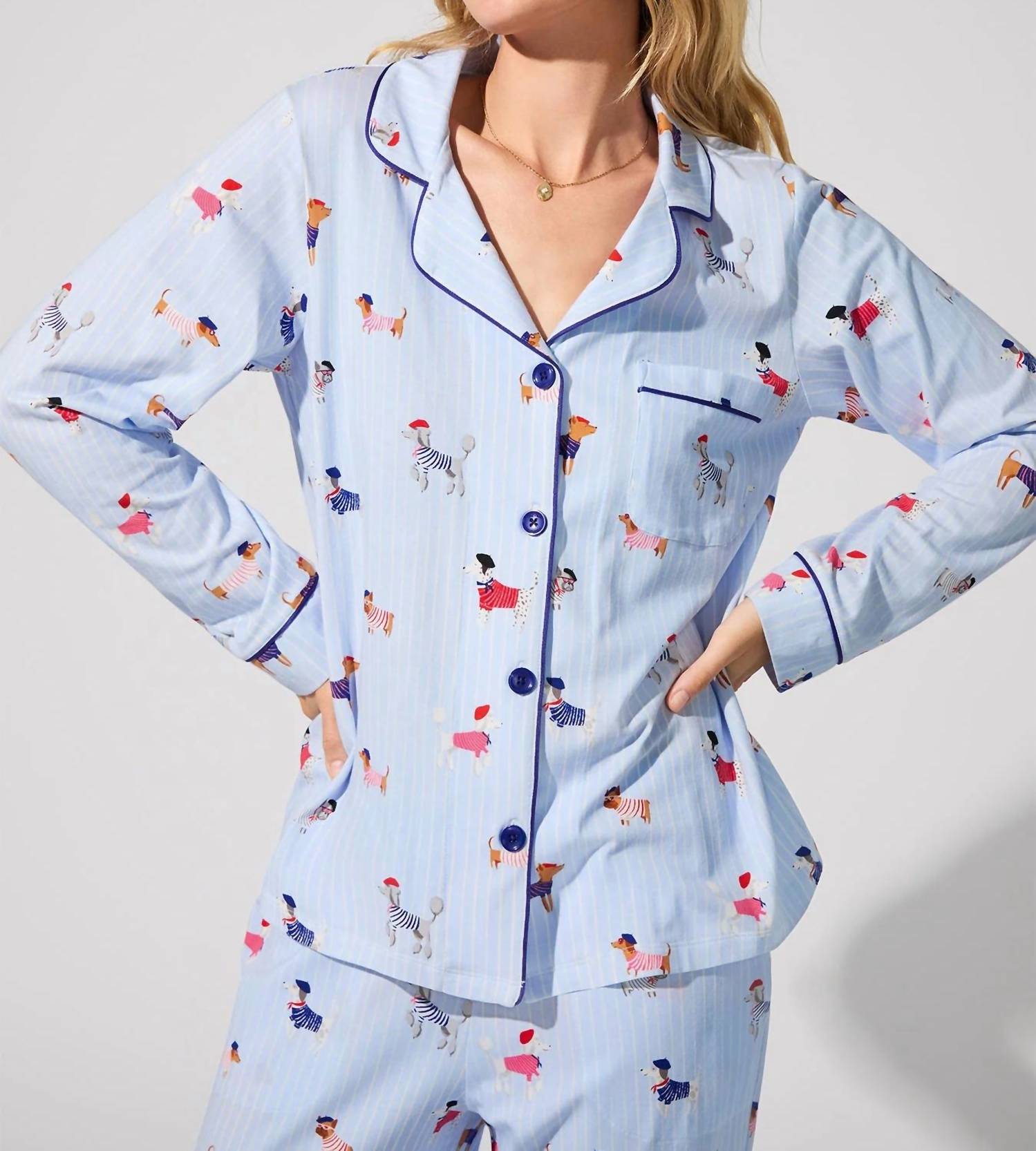 Bedhead Pjs - Dog Print Pajama Set