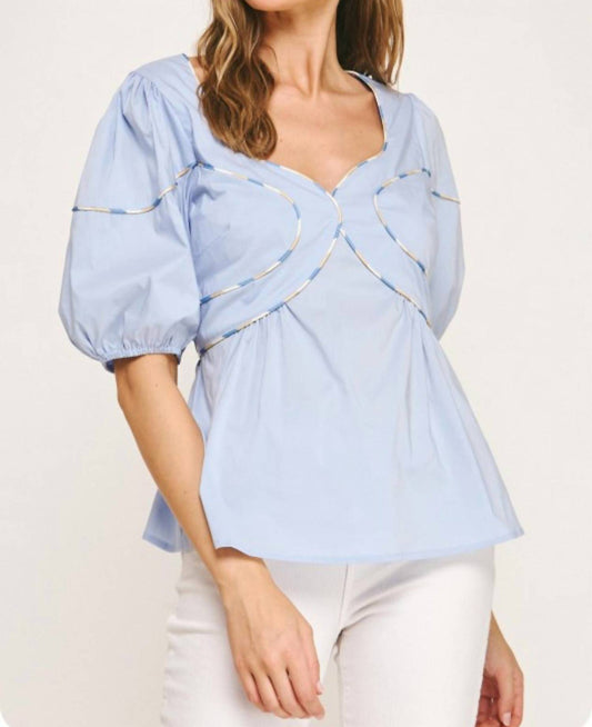 Liv - Puff Sleeve Blouse