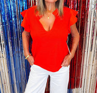 Another Love - Leona V Neck Top