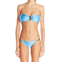Solid Detail Brazilian Bikini Bottom