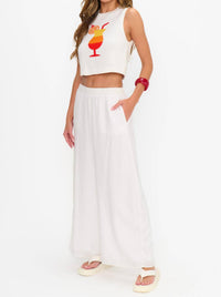 Show Me Your Mumu - Kick Back Linen Wide Leg Pants