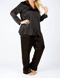 Isayes - Silk Pajama Set - Plus