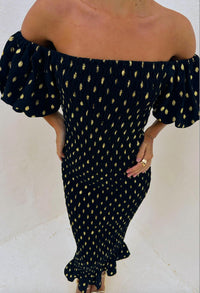 Never Fully Dressed - Jojo Off-shoulder Midi Dress