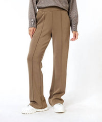 ESQUALO Flair Model Trousers in army green - women's pants