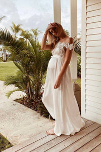 Miguelina - Felicity Silk Party Maxi Dress