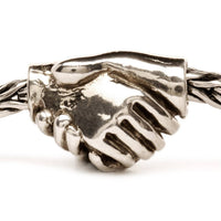 Trollbeads Friendship Sterling Bead in silver - women's jewelry - detail view