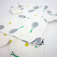 Oh Baby! - Girls' Tennis Print Long Sleeve 2-Piece Set