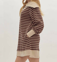 Entro - Ridgewood Stripe Mini Dress