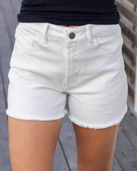 Grace And Lace - Casual Colored Denim Shorts