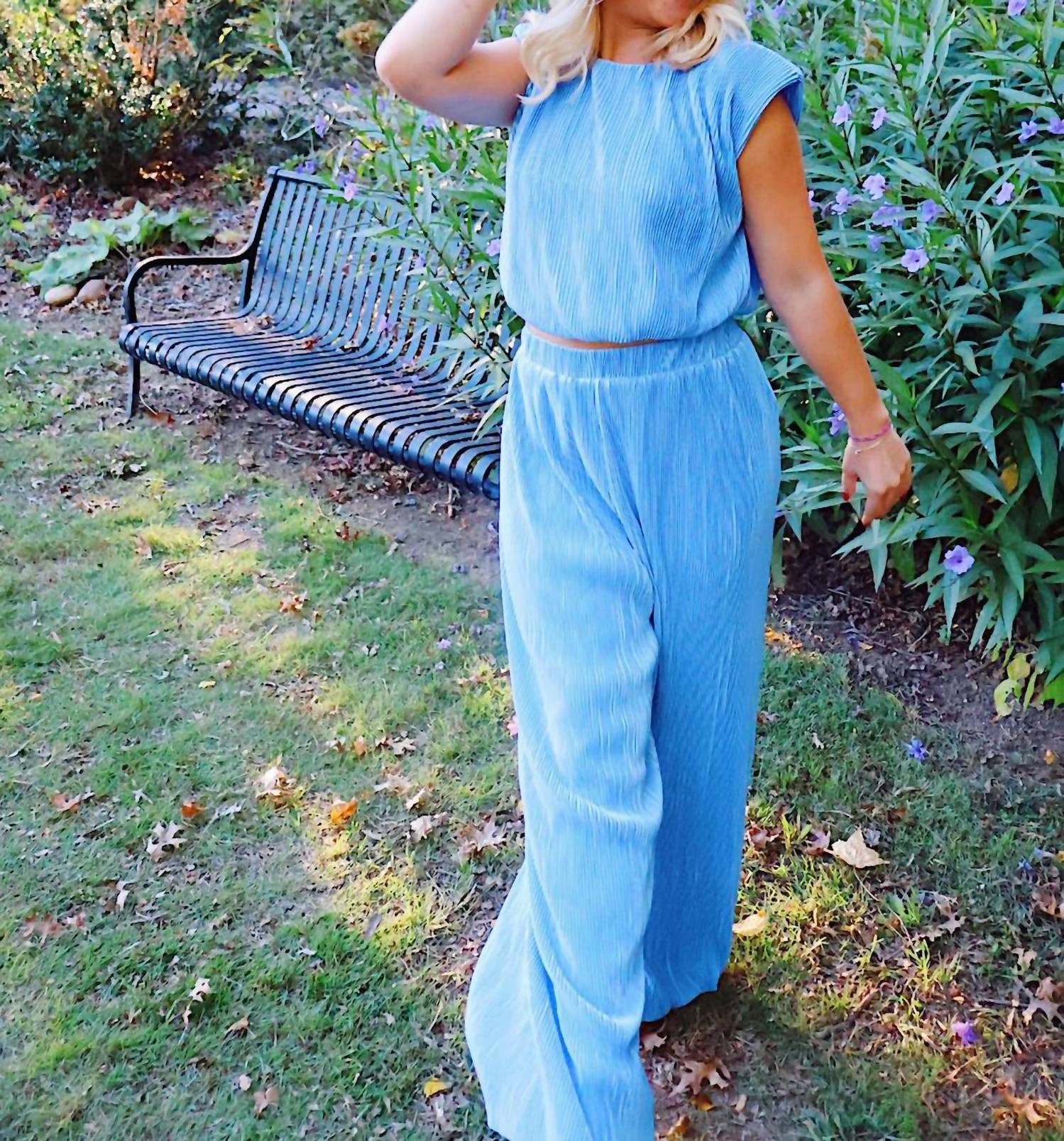 Lalavon - Woven Pant Set