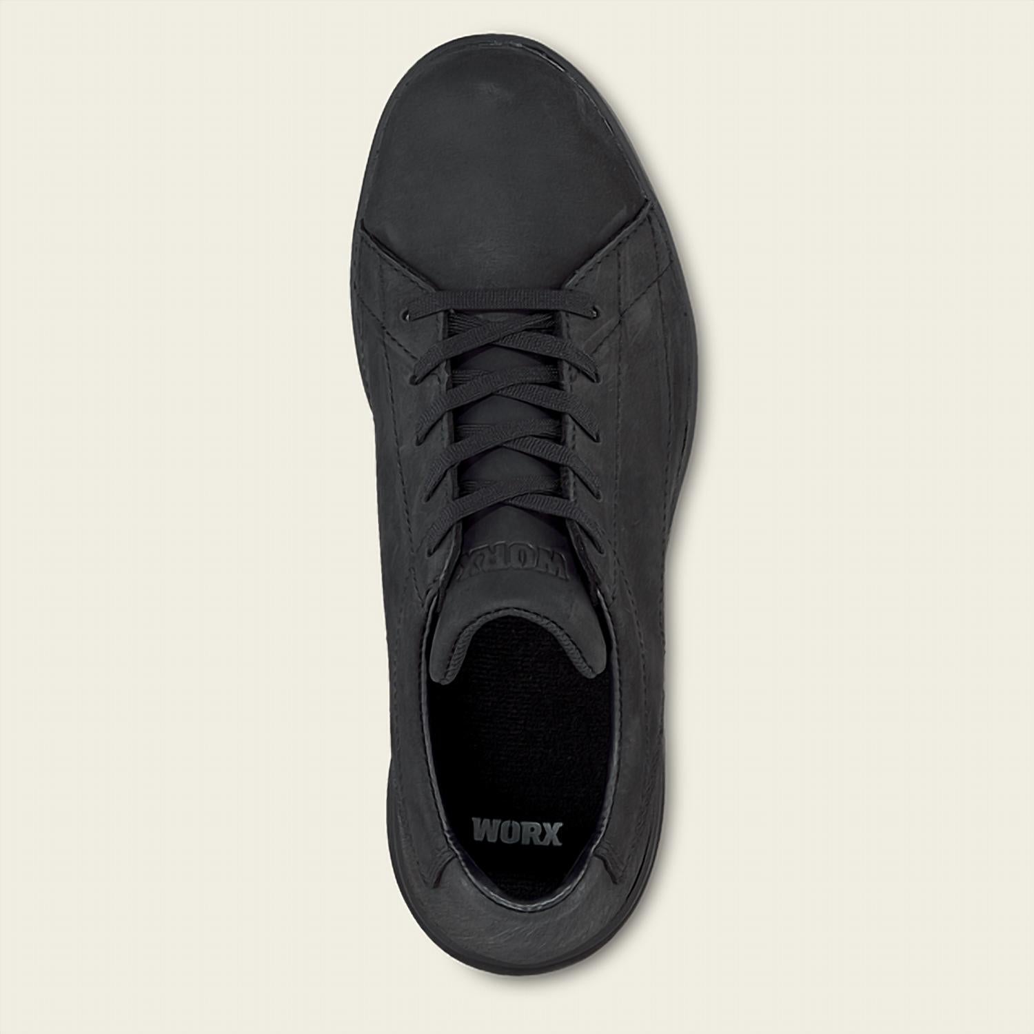 Worx Men's Nitro Work Steel Toe Low-top Safety Leather Shoes in black - men's sneaker - view 4